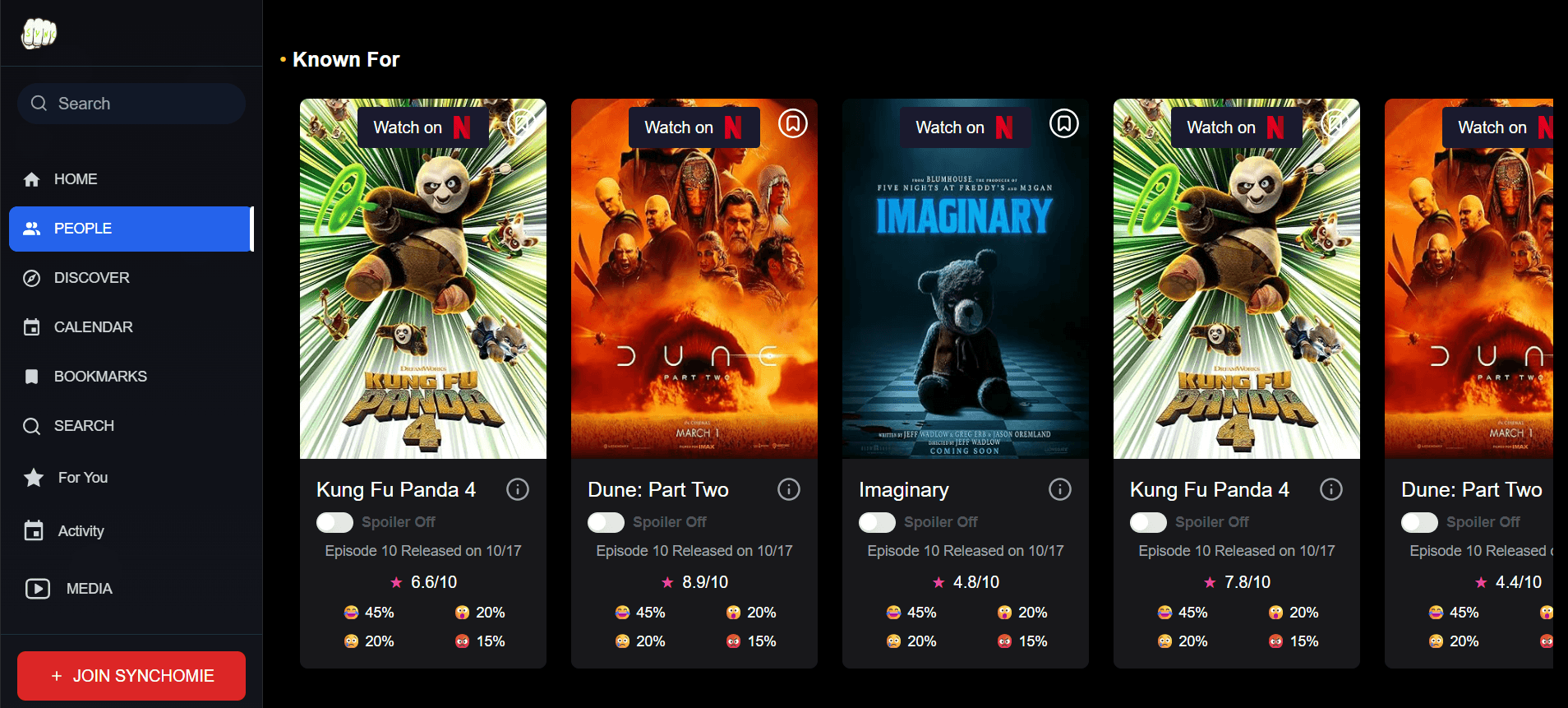 Streaming Movie Application